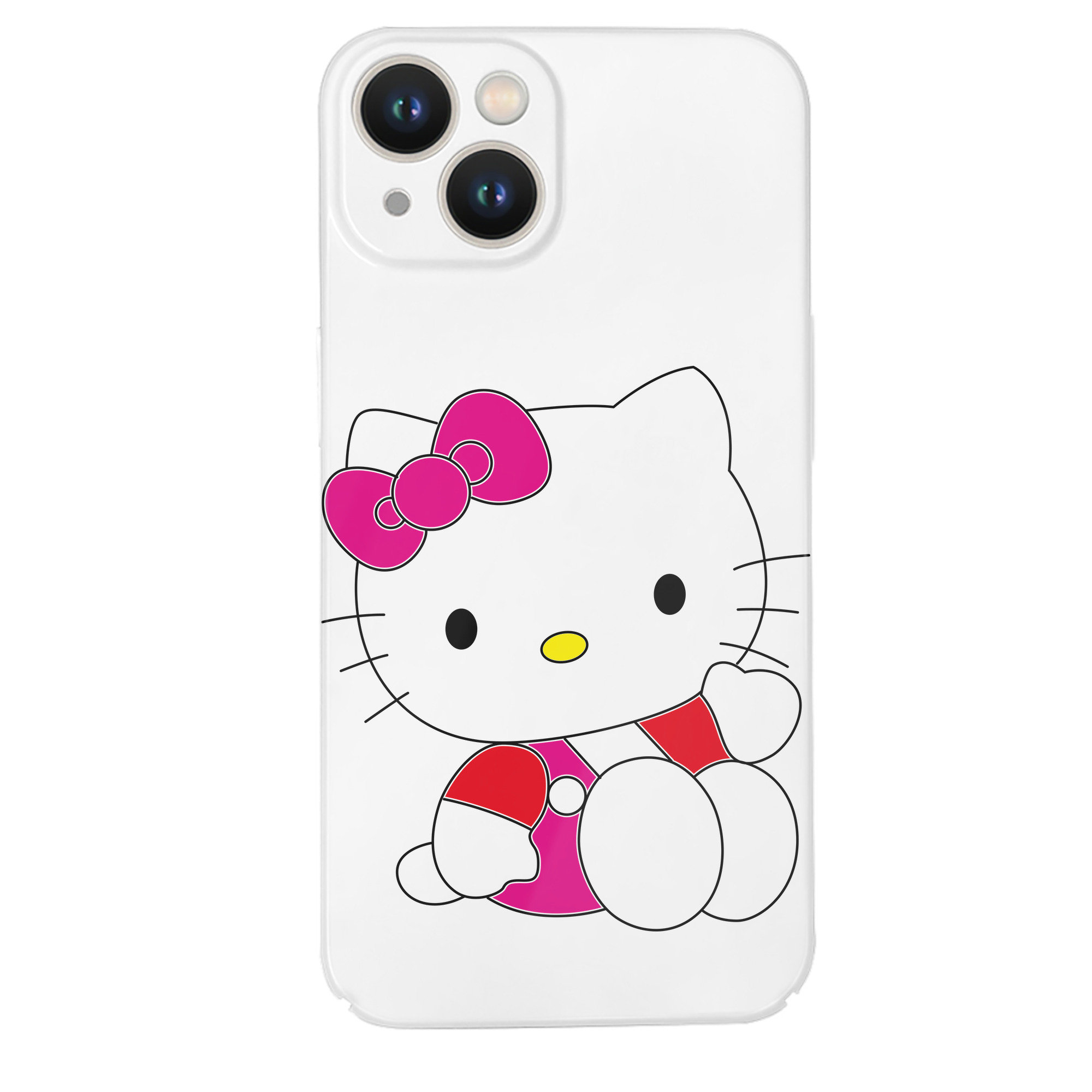 （画像用） Hello Kitty ハローキティ 【iPhone 14シリーズ対応】ハードケース